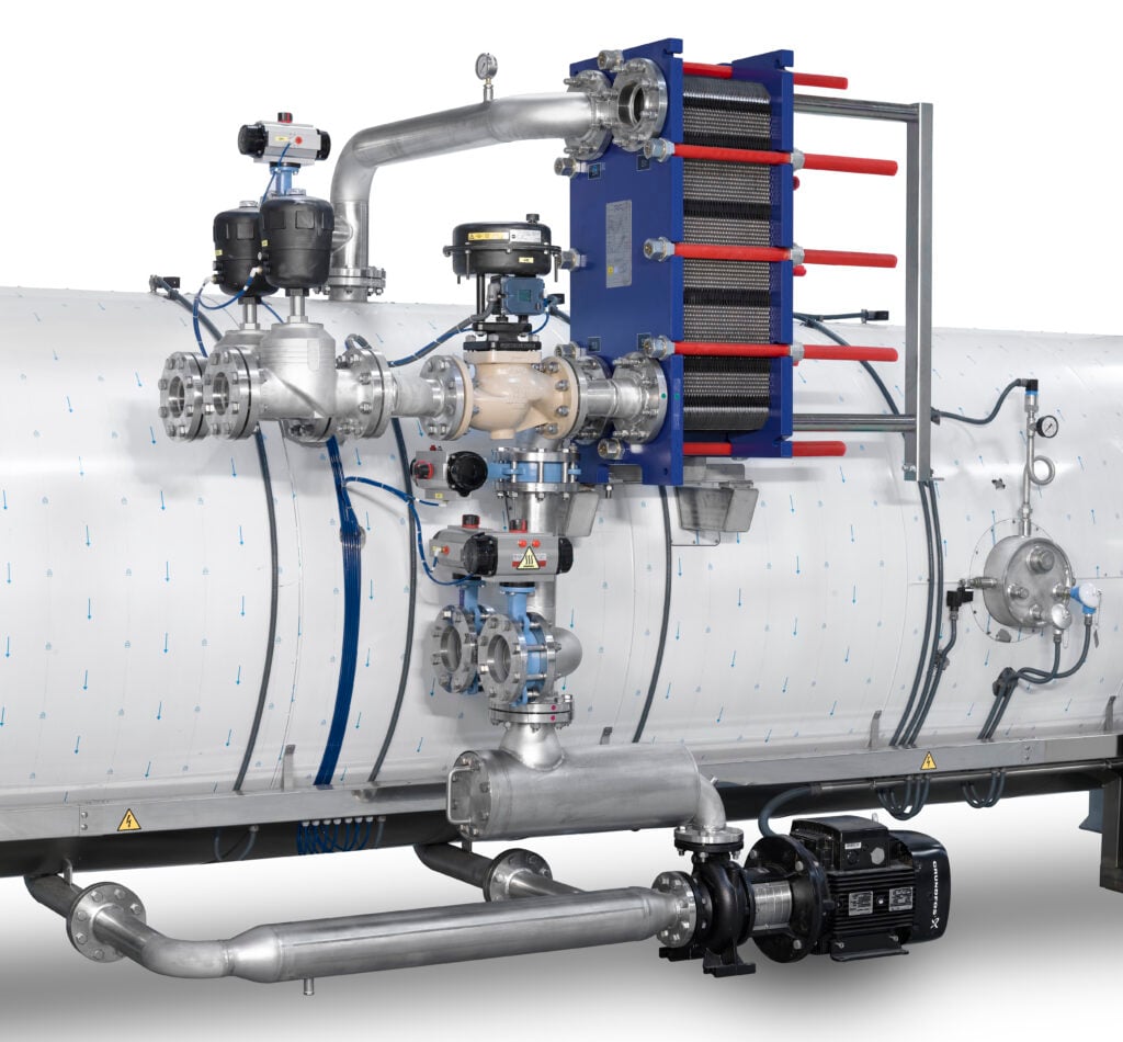 The advantages of the sterilization by direct steam injection into the ...