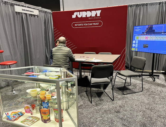 Surdry North America shows its Continuous Sterilizer technology at Pack Expo Vegas